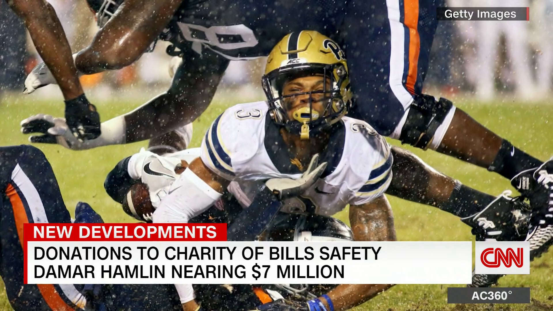 Video: Donations soar for Damar Hamlin's charity for children