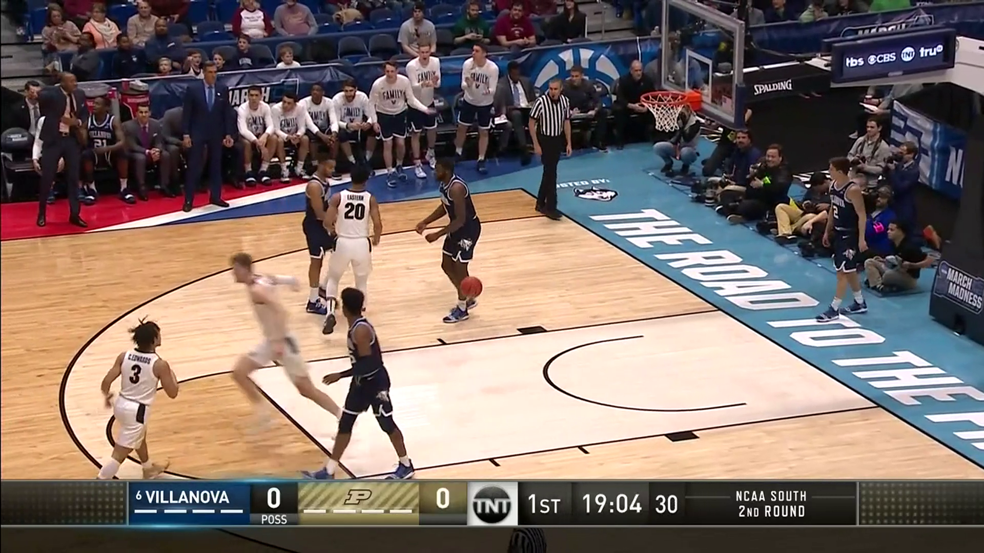 Purdue Boilermakers vs. Villanova Wildcats 1st Half Highlights