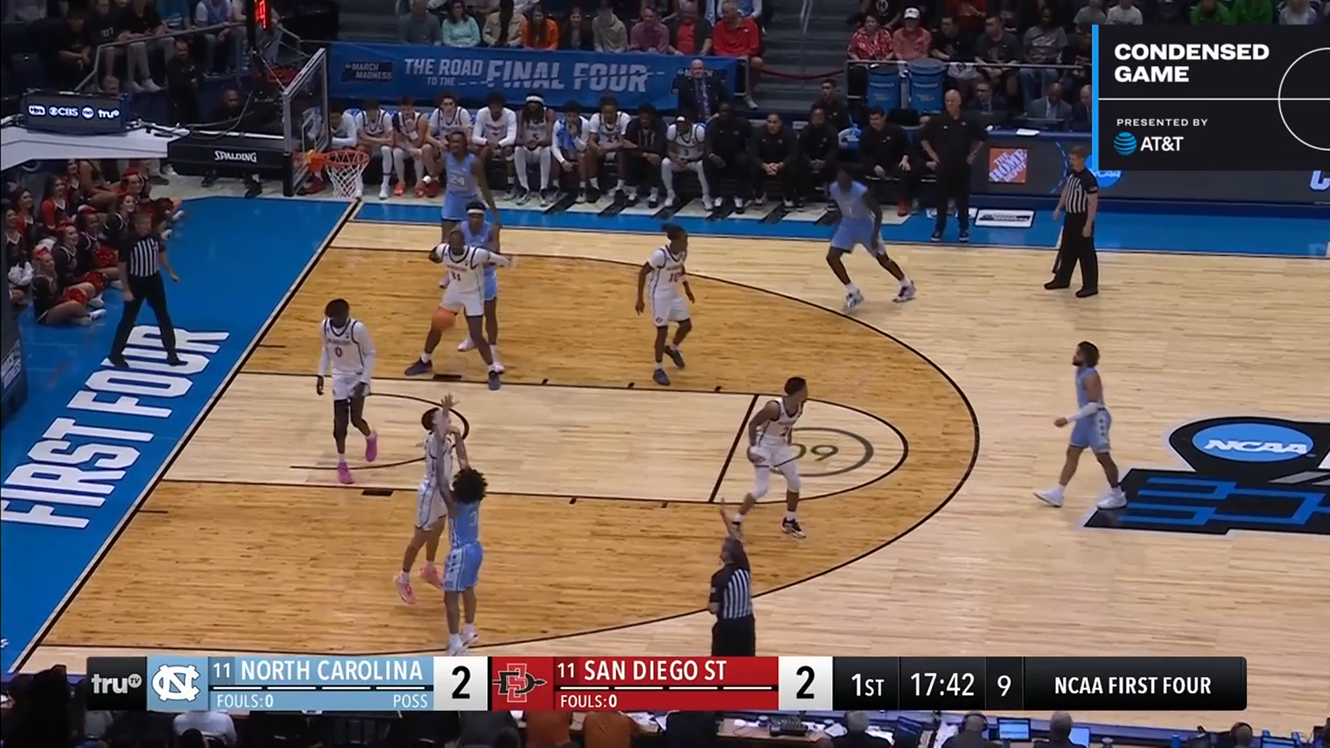 San Diego State Aztecs vs. North Carolina Tar Heels - Condensed Game