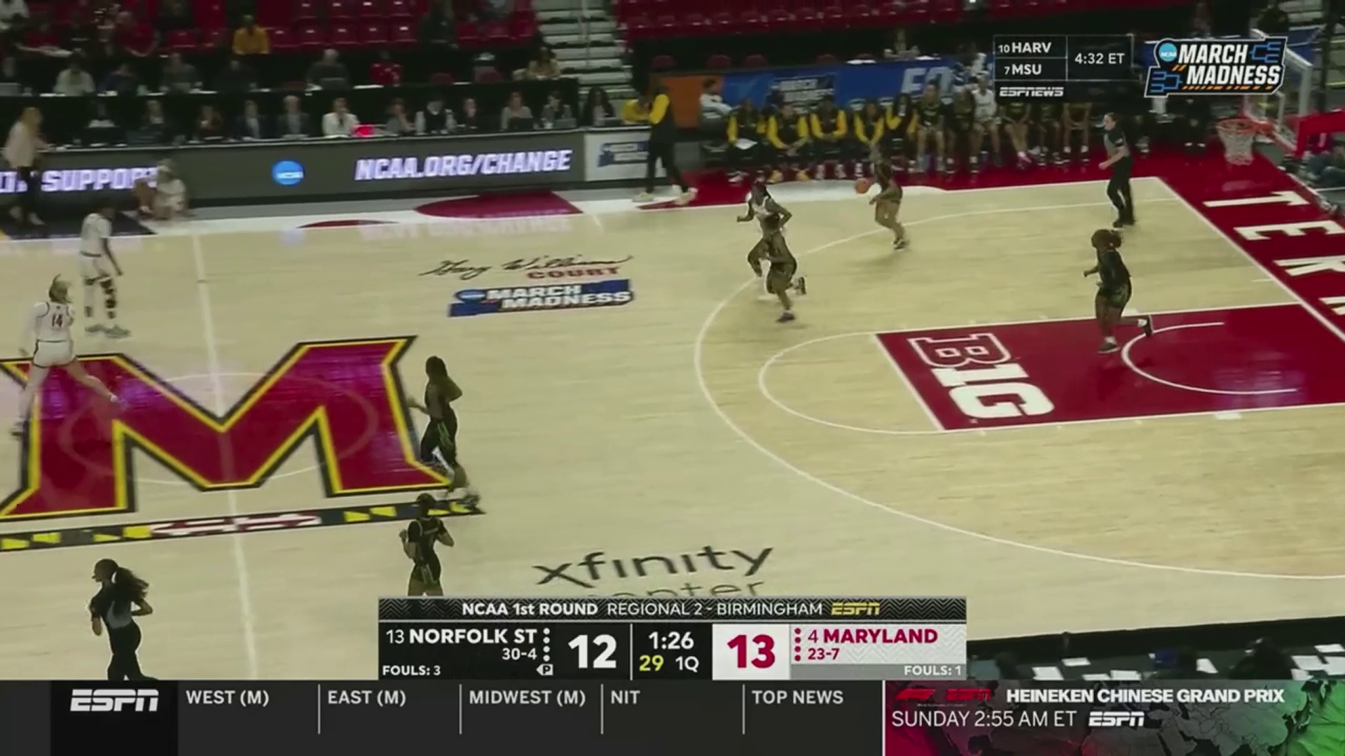 Maryland Terrapins vs. Norfolk St. Spartans - Game Highlights
