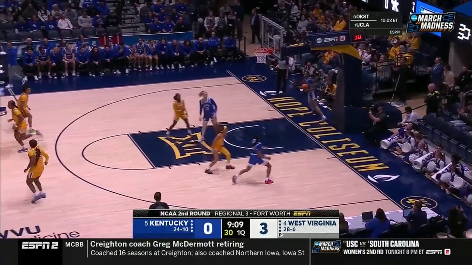 West Virginia Mountaineers vs. Kentucky Wildcats - Game Highlights