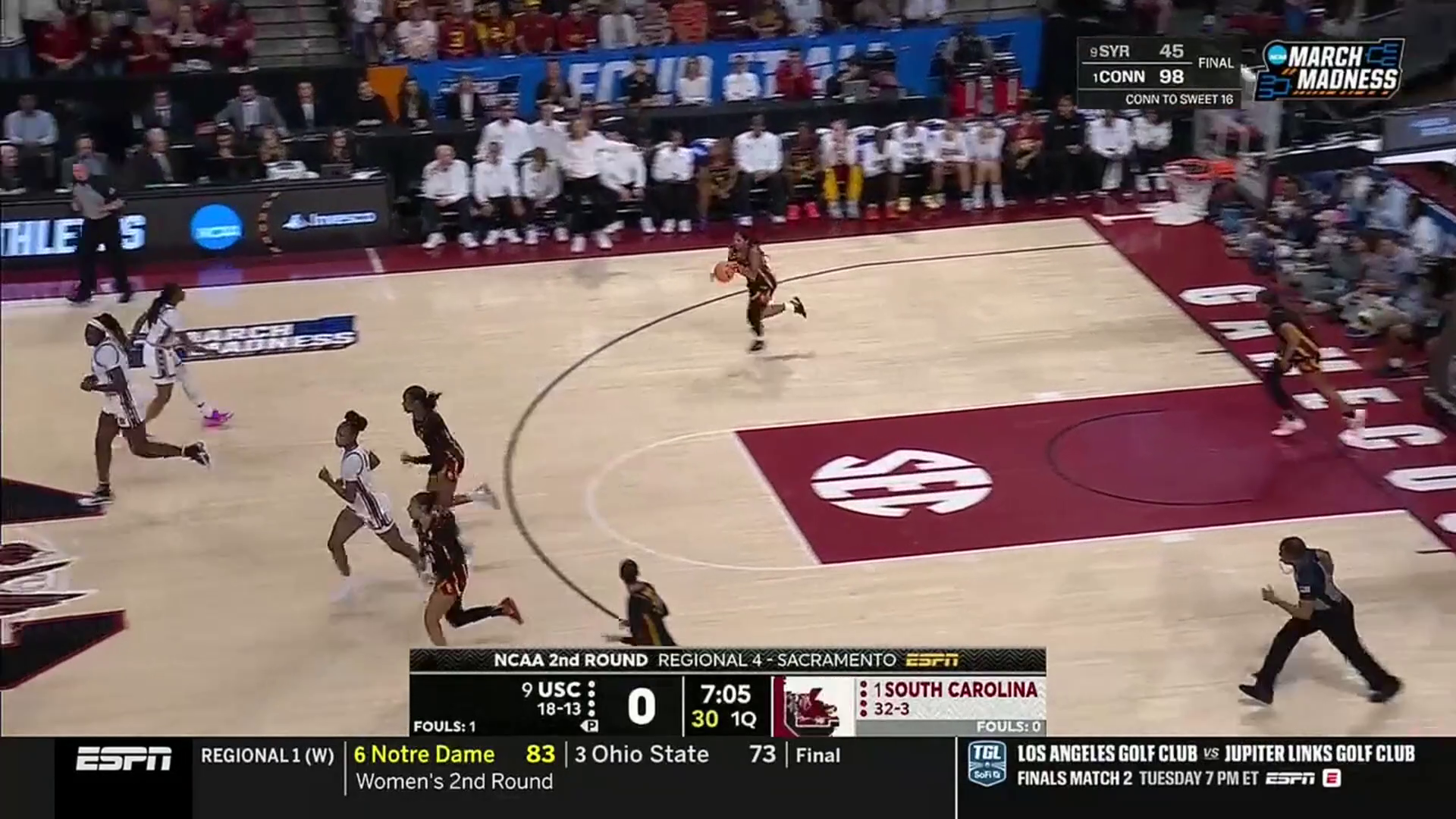 South Carolina Gamecocks vs. Southern California Trojans - Game Highlights