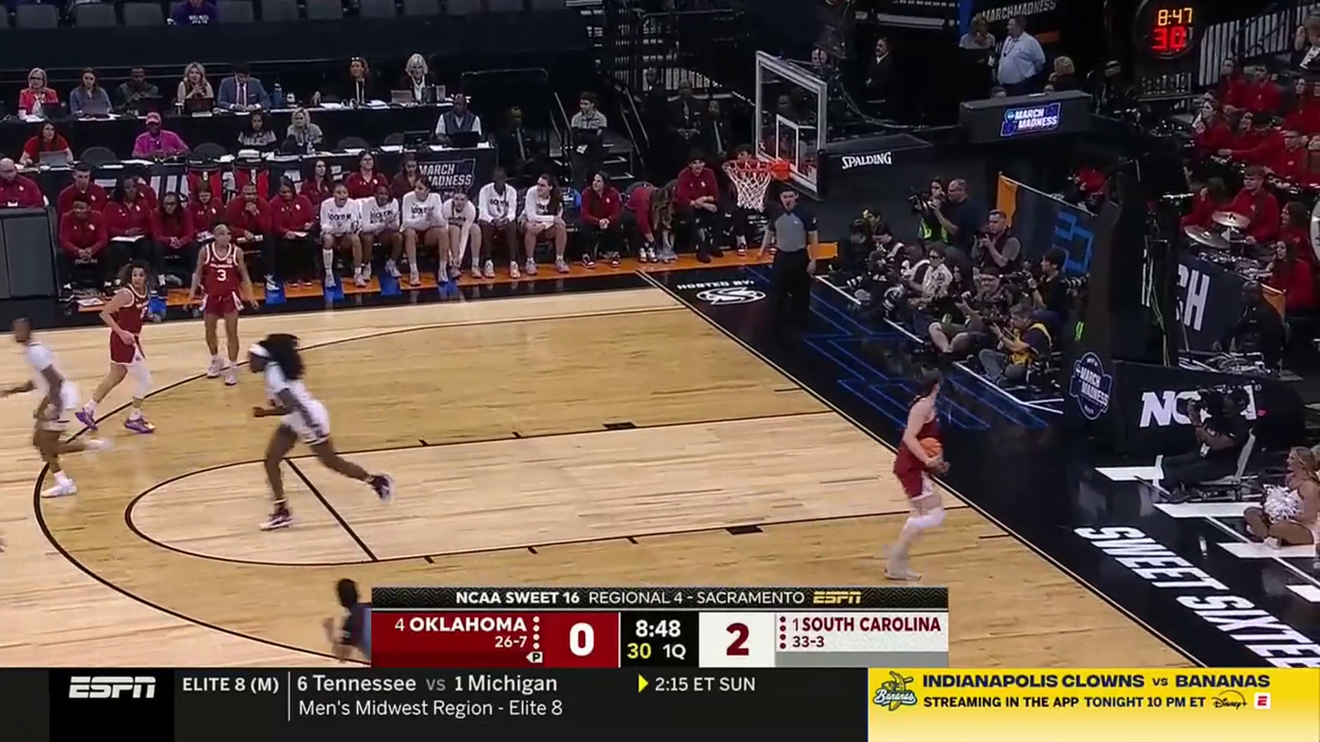 South Carolina Gamecocks vs. Oklahoma Sooners - Game Highlights